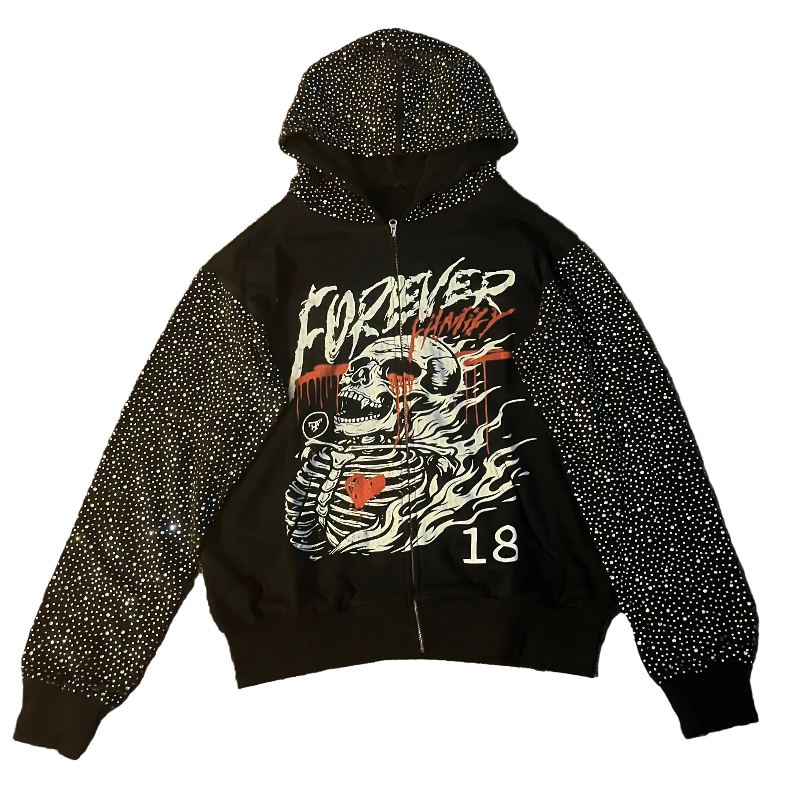 Red rhinestone ForeverFamily Apparel